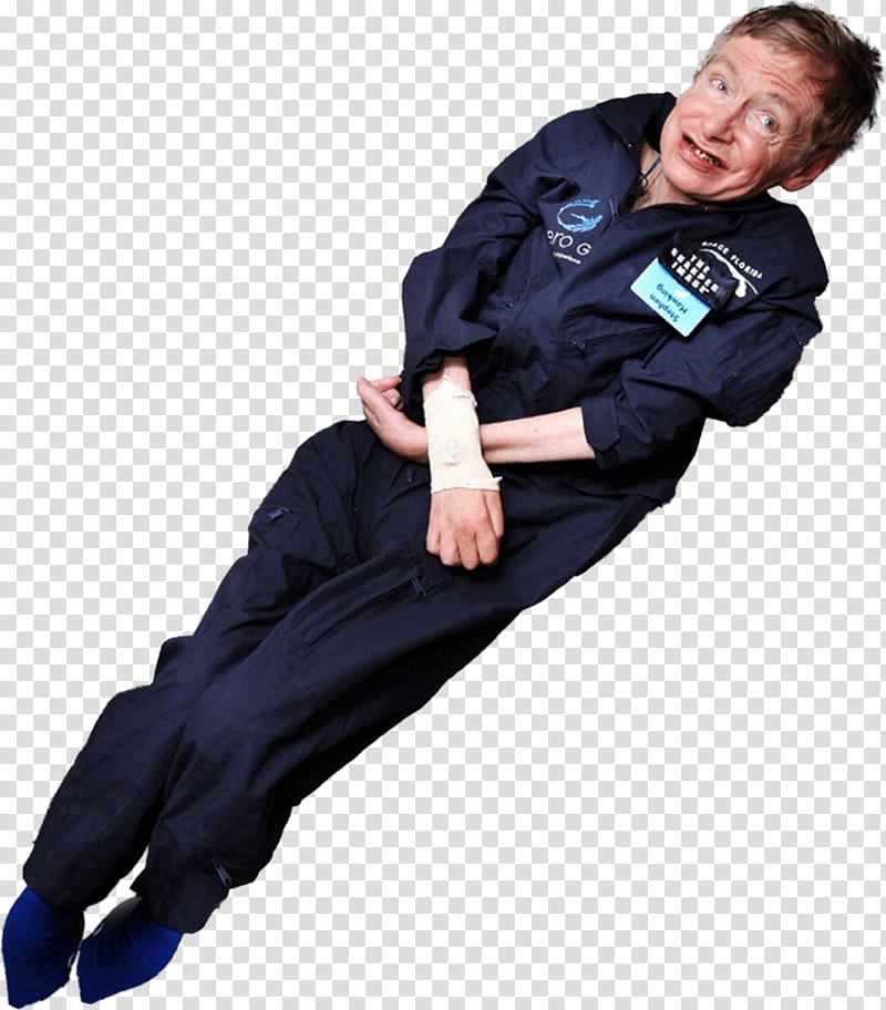 Stephen Hawking Zero Gravity Corporation Theoretical physics Physicist Mathematician, embarrassing transparent background PNG clipart