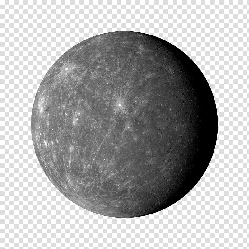MESSENGER Mercury Planet Solar System Sun, Moon transparent background PNG clipart