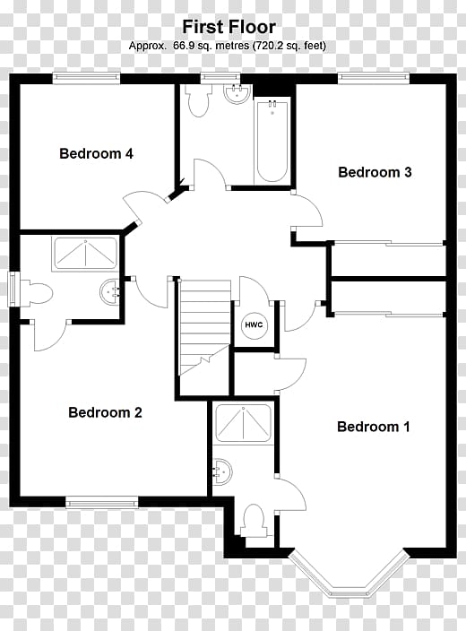 Floor plan House Storey Apartment Bedroom, house transparent background PNG clipart