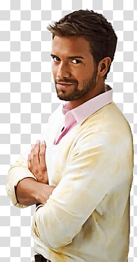 man looking at camera while smiling, Pablo Alborán Side View transparent background PNG clipart