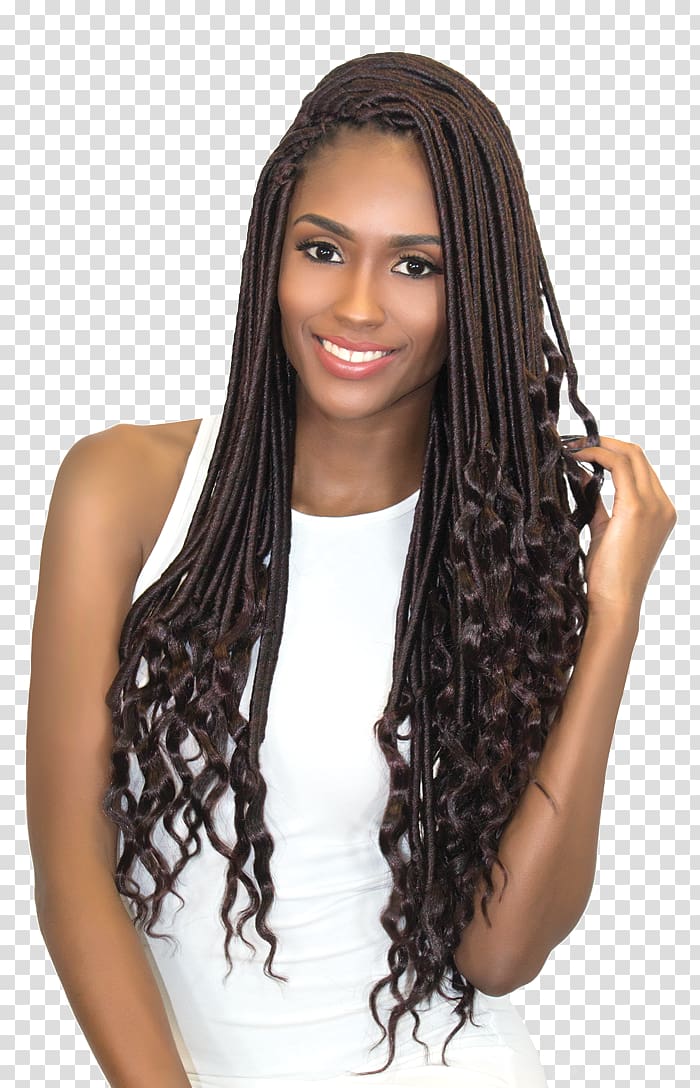 Long hair Dreadlocks Crochet braids Artificial hair integrations, hair transparent background PNG clipart