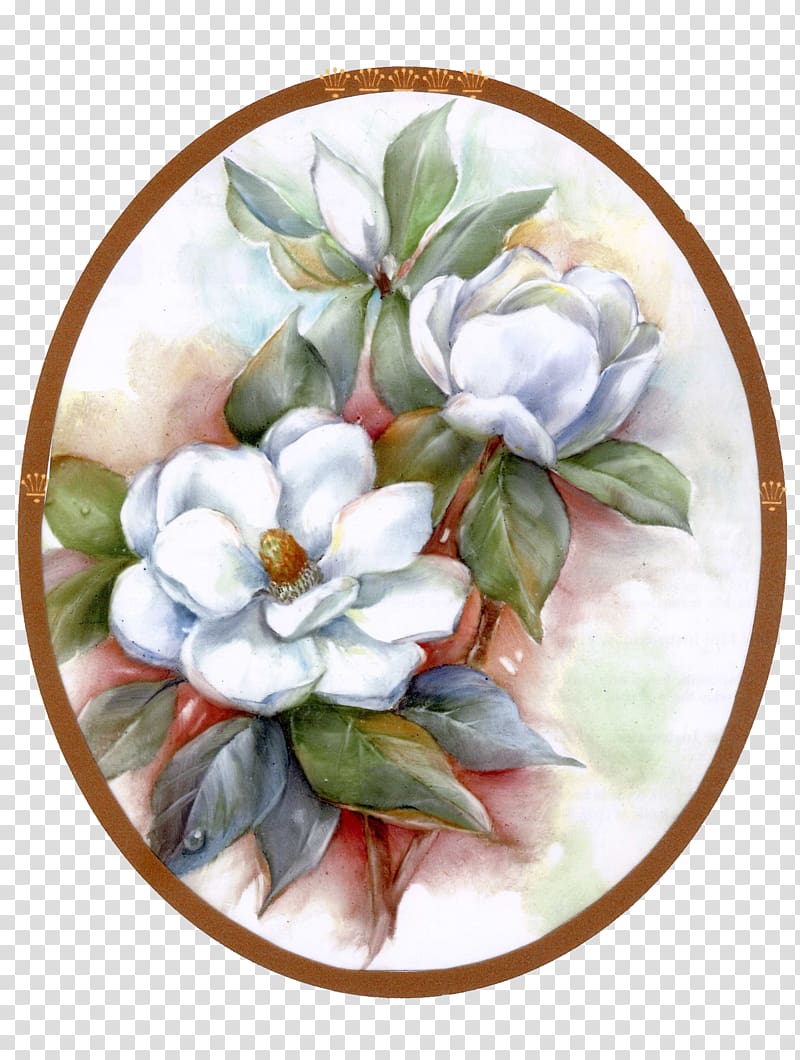 Flower Painting Southern magnolia Floral design, flower transparent background PNG clipart