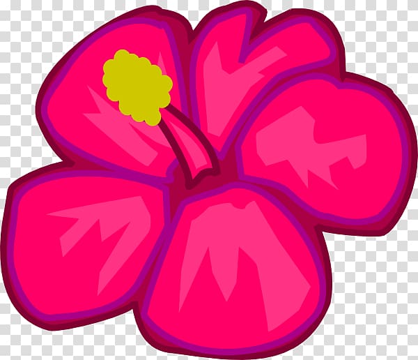 Hawaiian Lei Flower , Pink Flower transparent background PNG clipart