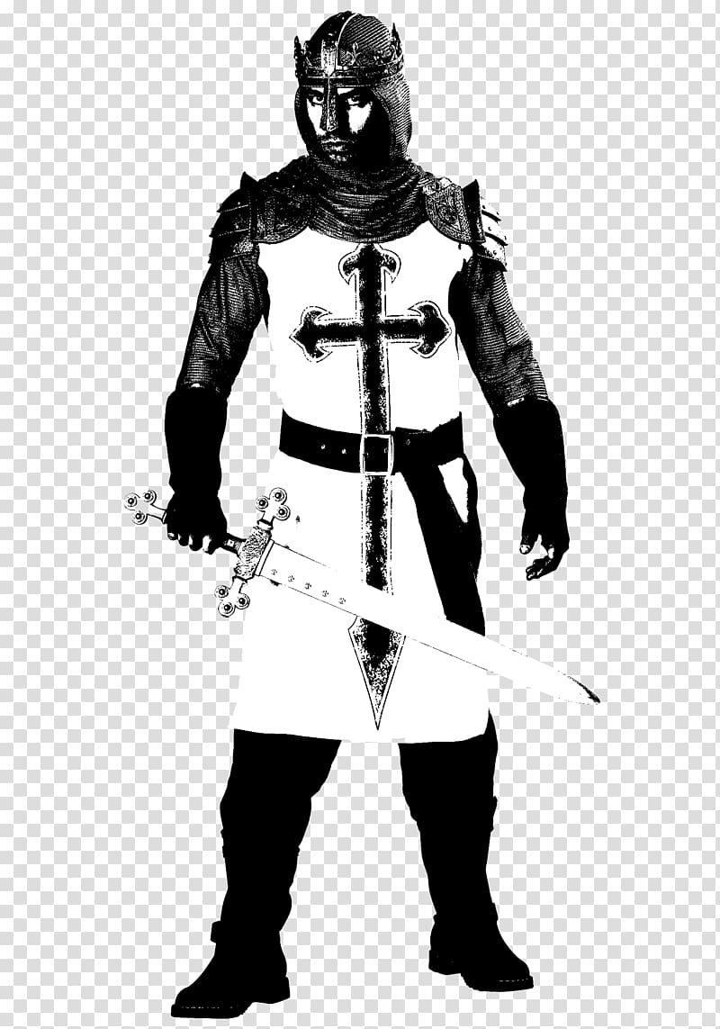 Middle Ages Crusades Knight Chivalry: Medieval Warfare Components of medieval armour, Knight transparent background PNG clipart