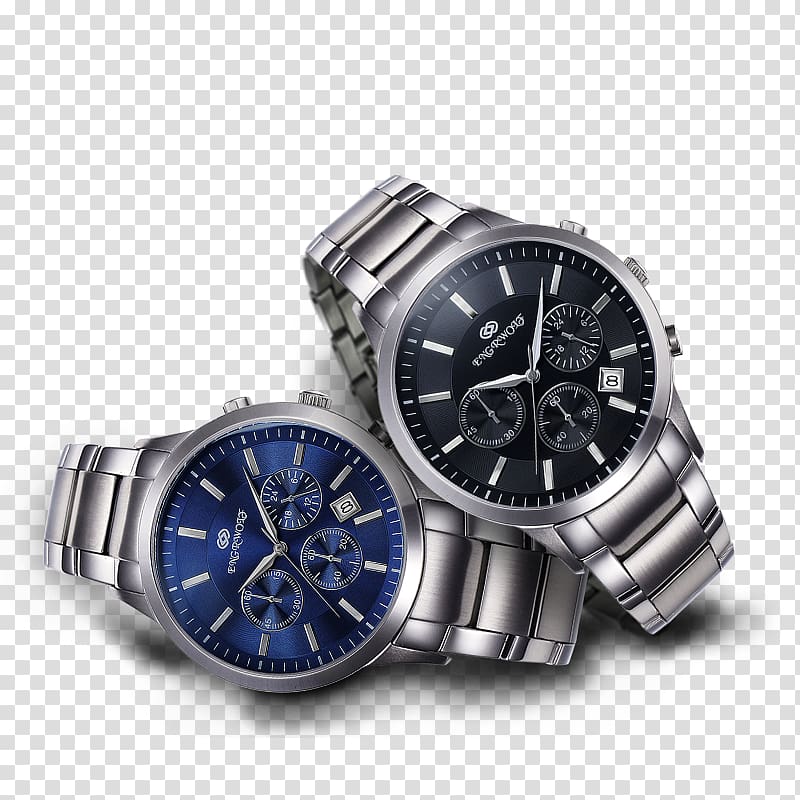 round silver-colored chronograph watch with link bracelets, Watch Icon, Product kind Omega watches watches transparent background PNG clipart