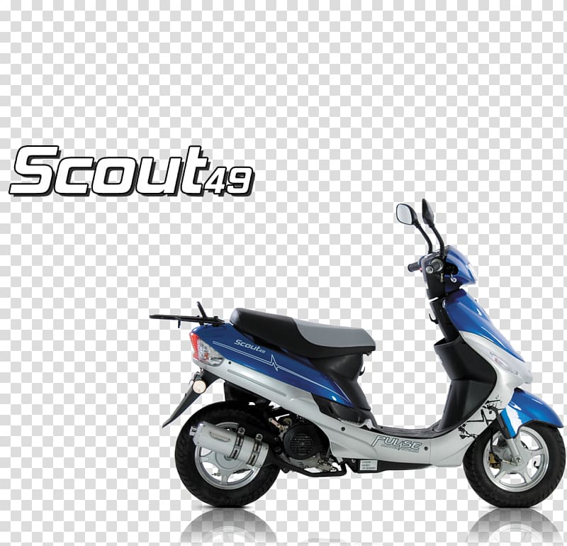 Scooter Car Moped Motorcycle GY6 engine, retro european style transparent background PNG clipart