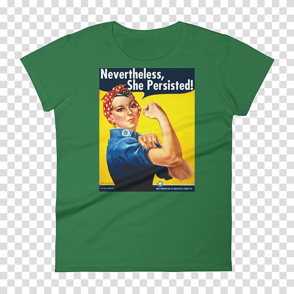 We Can Do It! World War II Rosie the Riveter T-shirt War effort, Rosie the riveter transparent background PNG clipart