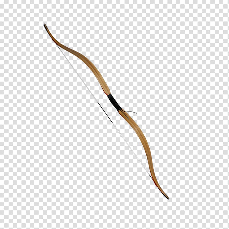Longbow Ranged weapon Line, weapon transparent background PNG clipart