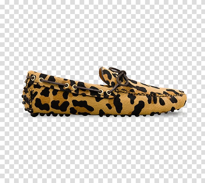 Slip-on shoe Moccasin The Original Car Shoe Cross-training, Leopard skin transparent background PNG clipart