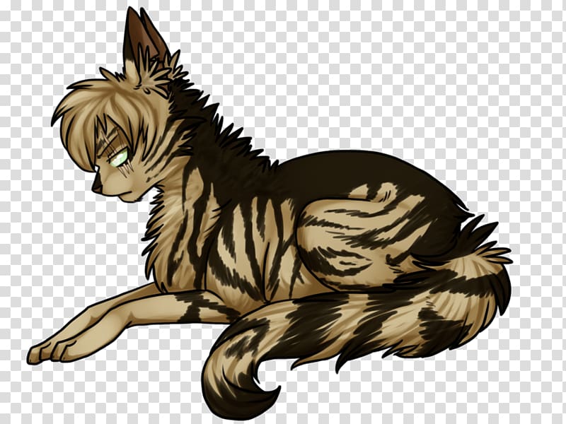 Whiskers Bluestar's Prophecy Tiger Cat Into the Wild, tiger transparent background PNG clipart