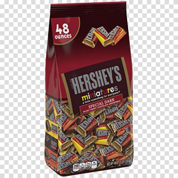 Chocolate bar Hershey's Special Dark The Hershey Company Hershey's Miniatures, chocolate transparent background PNG clipart