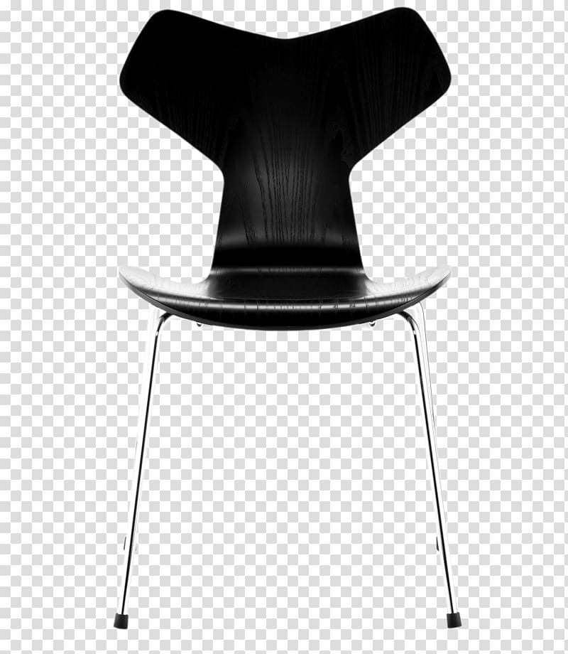 Model 3107 chair Grand Prix Swan Fritz Hansen, chair transparent background PNG clipart