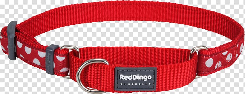 Dog Collar Dingo Strap Belt, red collar transparent background PNG clipart