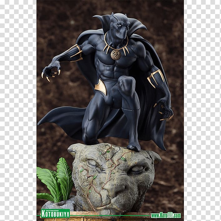 Black Panther Hulk Marvel Comics Statue Marvel Cinematic Universe, marvel black panther transparent background PNG clipart