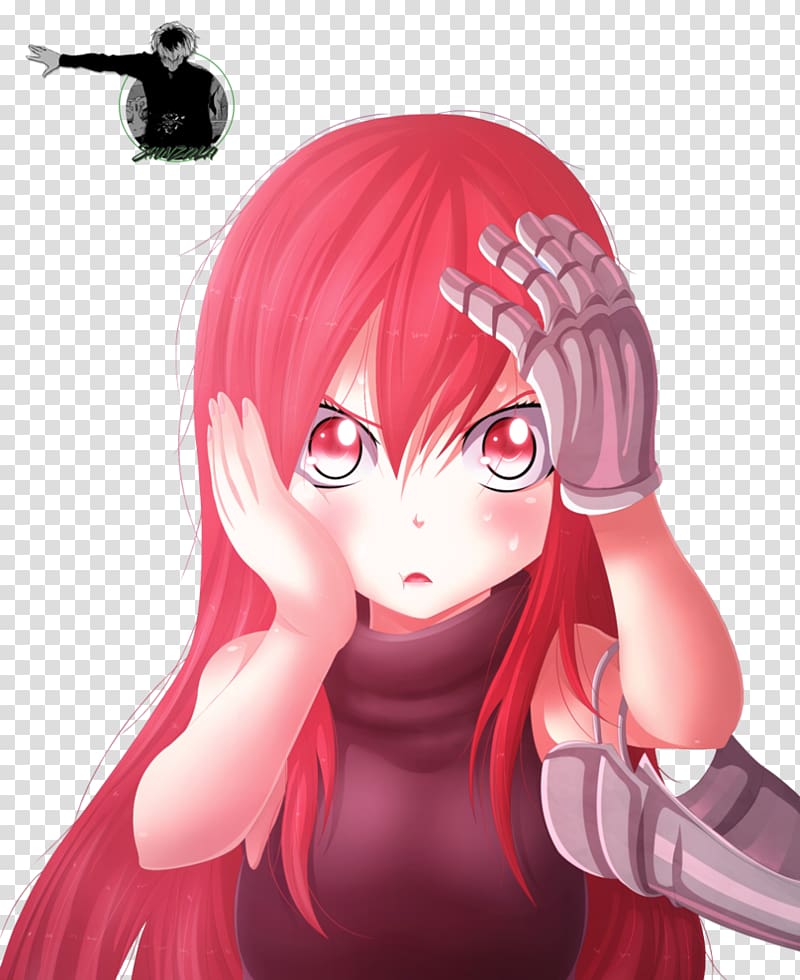 Erza Scarlet Fairy Tail Natsu Dragneel Anime Erza Knightwalker, fairy tail transparent background PNG clipart