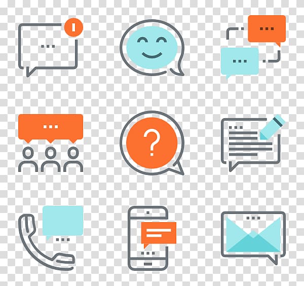 Computer Icons Online chat Email Message Chat room, multicolored bubble transparent background PNG clipart