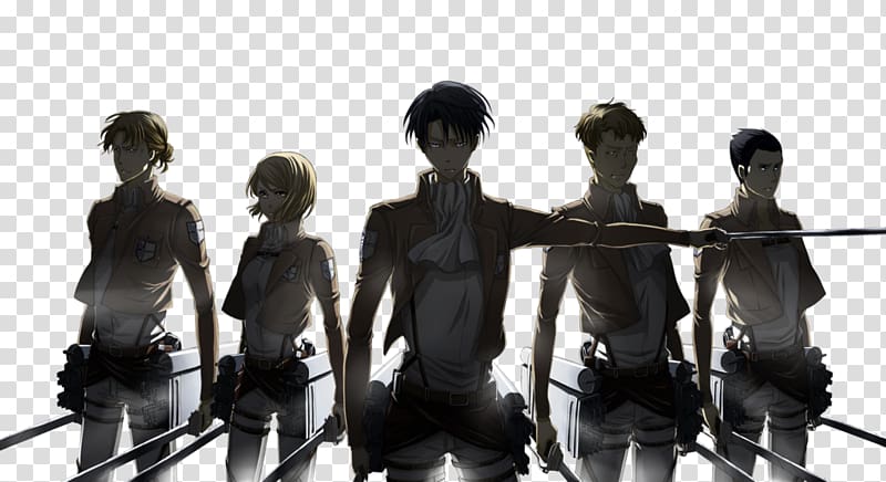 Levi PicsArt Studio Attack on Titan Artist, others transparent background PNG clipart