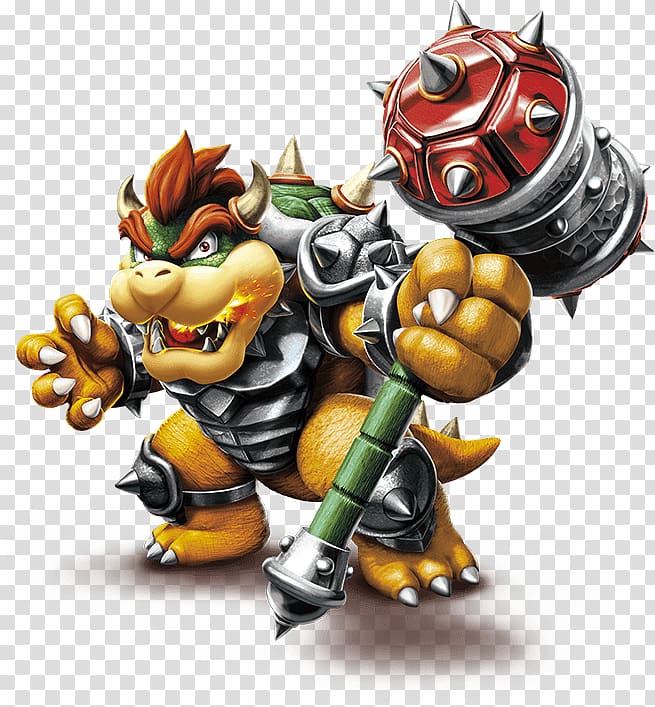 Skylanders: SuperChargers Skylanders: Imaginators Bowser Donkey Kong Wii, bowser transparent background PNG clipart