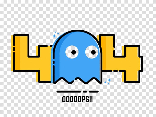 Web development HTTP 404 World Wide Web Website Web page, Blue cartoon monster transparent background PNG clipart