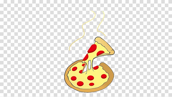 Pizza Fast food Cartoon, Pizza transparent background PNG clipart