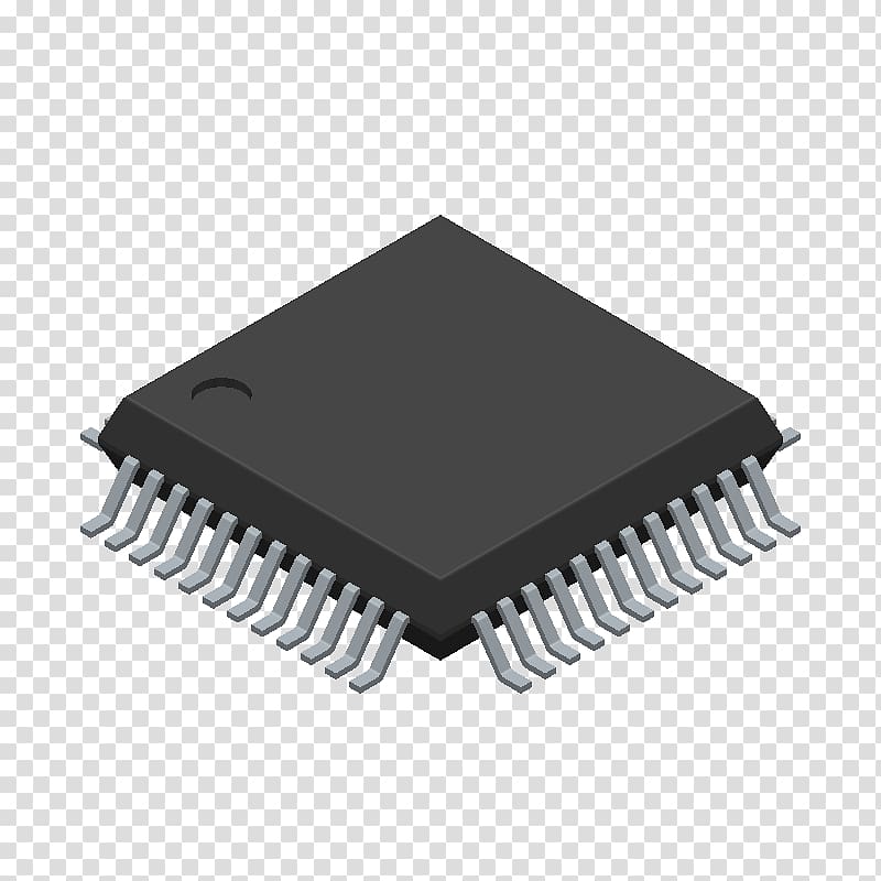 Integrated Circuits & Chips Microcontroller Semiconductor Electronics Electronic circuit, Universal Asynchronous Receivertransmitter transparent background PNG clipart