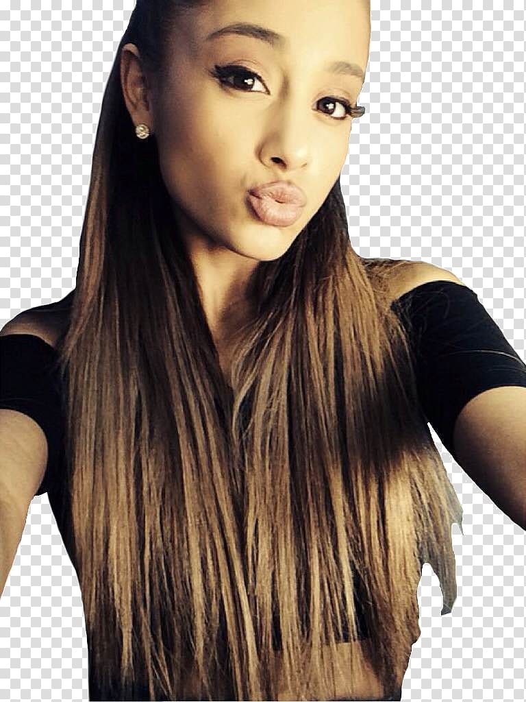 Ariana Grande United States Singer Celebrity Big Sean, selfie transparent background PNG clipart