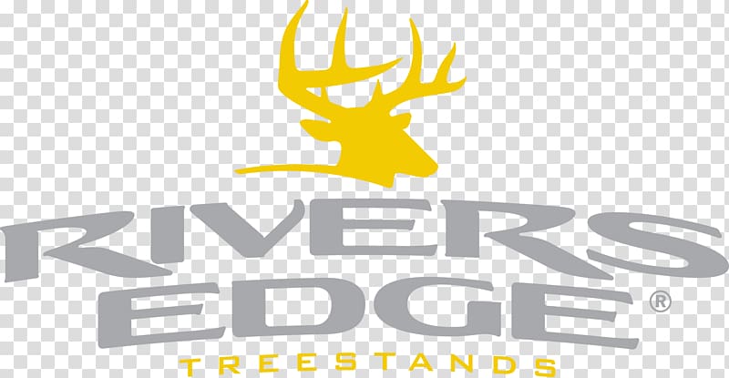 Deer Logo Product design Brand Yellow, mountains and river transparent background PNG clipart