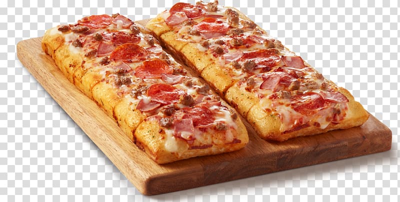 Chicago-style pizza Fast food Buffet Toast, bacon pizza transparent background PNG clipart