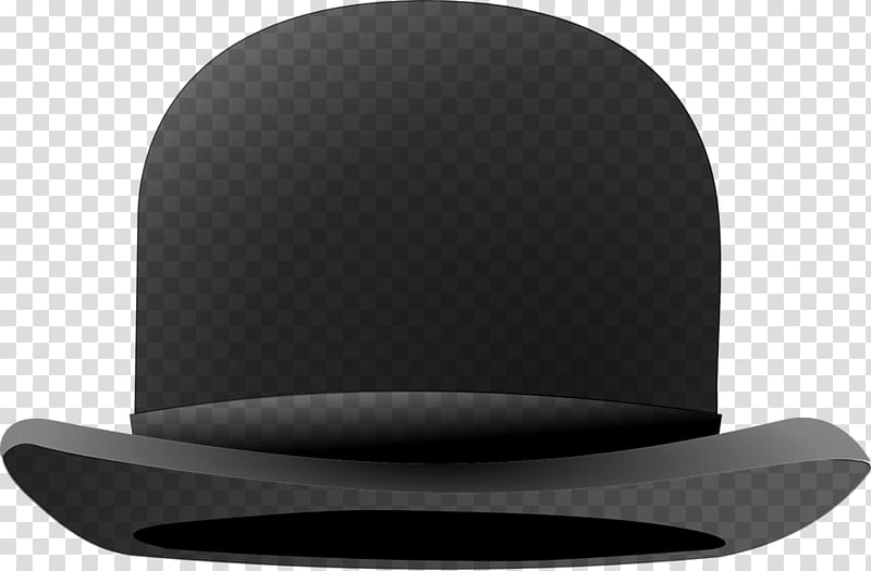 Bowler hat transparent background PNG clipart