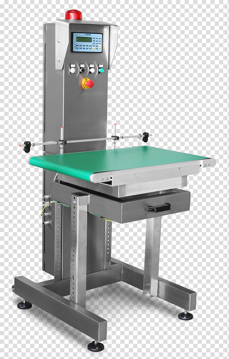 Conveyor belt Weight Measuring Scales Check weigher Steel, others transparent background PNG clipart