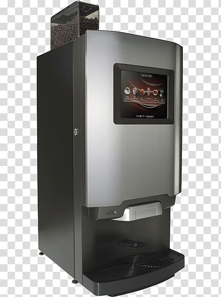 Coffeemaker Espresso Brewed coffee Coffee vending machine, office machines transparent background PNG clipart