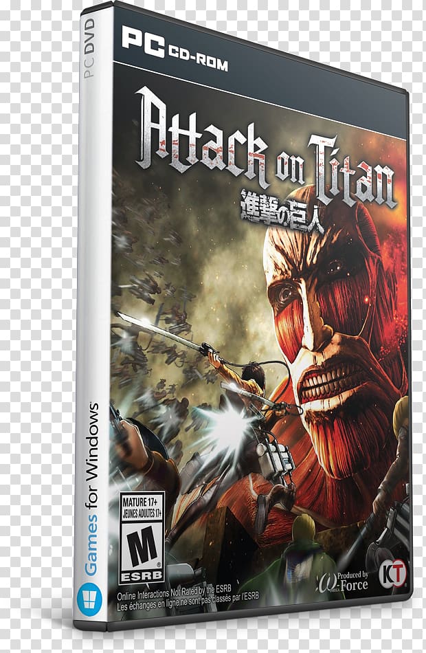 A.O.T.: Wings of Freedom Attack on Titan 2 PlayStation 4 Risen 3: Titan Lords, aot wings of freedom transparent background PNG clipart