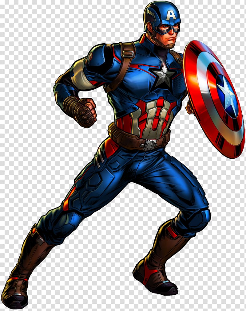 Captain America Hulk Marvel: Avengers Alliance Iron Man Wasp, captain-america comic transparent background PNG clipart