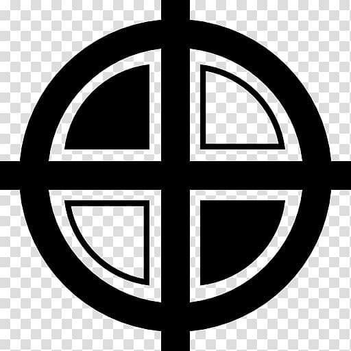 Reticle Computer Icons Black and white , crosshair transparent background PNG clipart