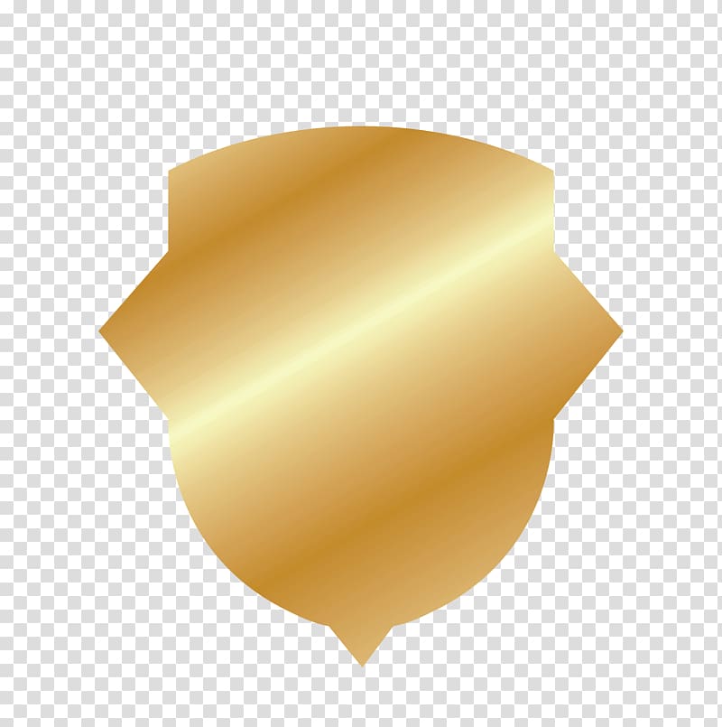 Yellow Icon, Golden Shield transparent background PNG clipart