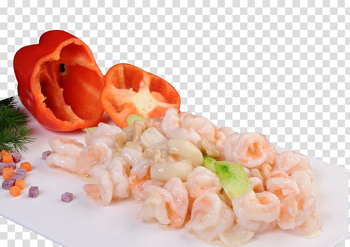 Caridea Fruit salad Shrimp , Peach lily shrimp transparent background PNG clipart