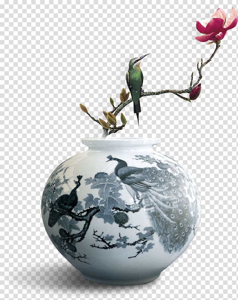 China, vase transparent background PNG clipart