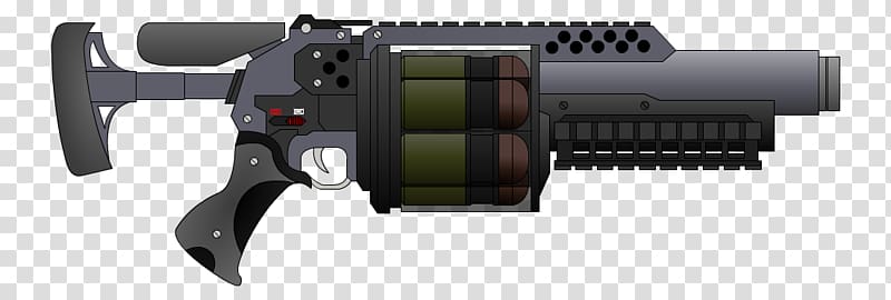 Grenade launcher transparent background PNG clipart