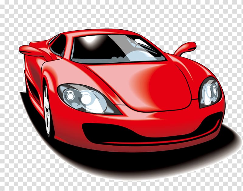 Sports car 1963-1989 Porsche 911 , Cartoon sports car element transparent background PNG clipart