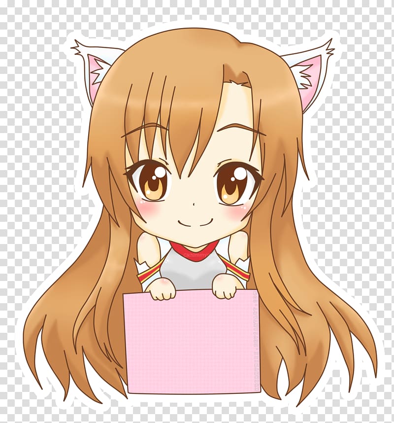 Asuna Kirito Leafa Sinon Sword Art Online, asuna transparent background PNG clipart