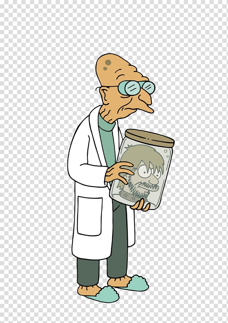 Professor Farnsworth Zoidberg Amy Wong Philip J. Fry, others transparent background PNG clipart