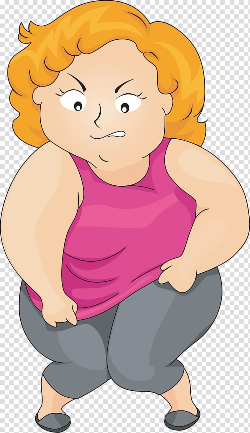 Woman , fat transparent background PNG clipart