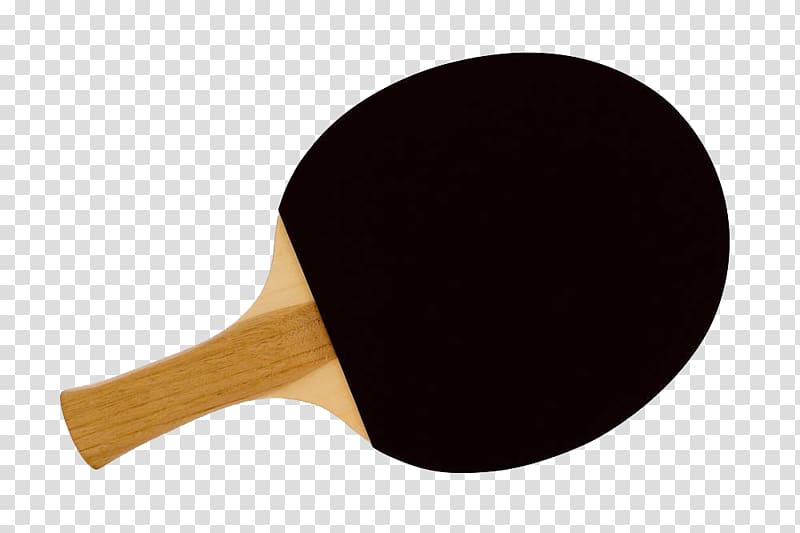 Table tennis racket, Black table tennis bat transparent background PNG clipart