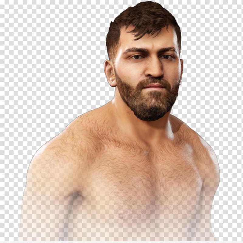 EA Sports UFC 3 Beard Ultimate Fighting Championship Electronic Arts, Beard transparent background PNG clipart