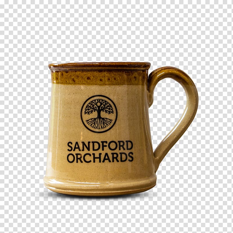 Coffee cup Mug Clay Ceramic Sandford Orchards, ceramic pottery mugs transparent background PNG clipart