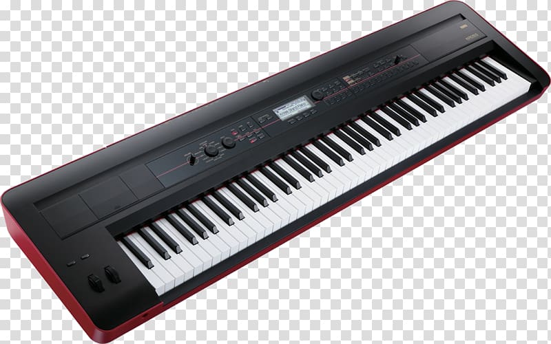 Korg Kronos KORG Krome 88 Music workstation KORG Krome 61, musical instruments transparent background PNG clipart