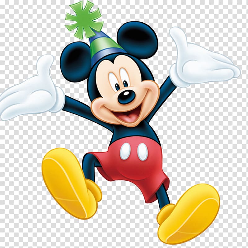 Mickey Mouse illustration, Mickey Mouse Minnie Mouse Birthday The Walt Disney Company, mickey mouse transparent background PNG clipart