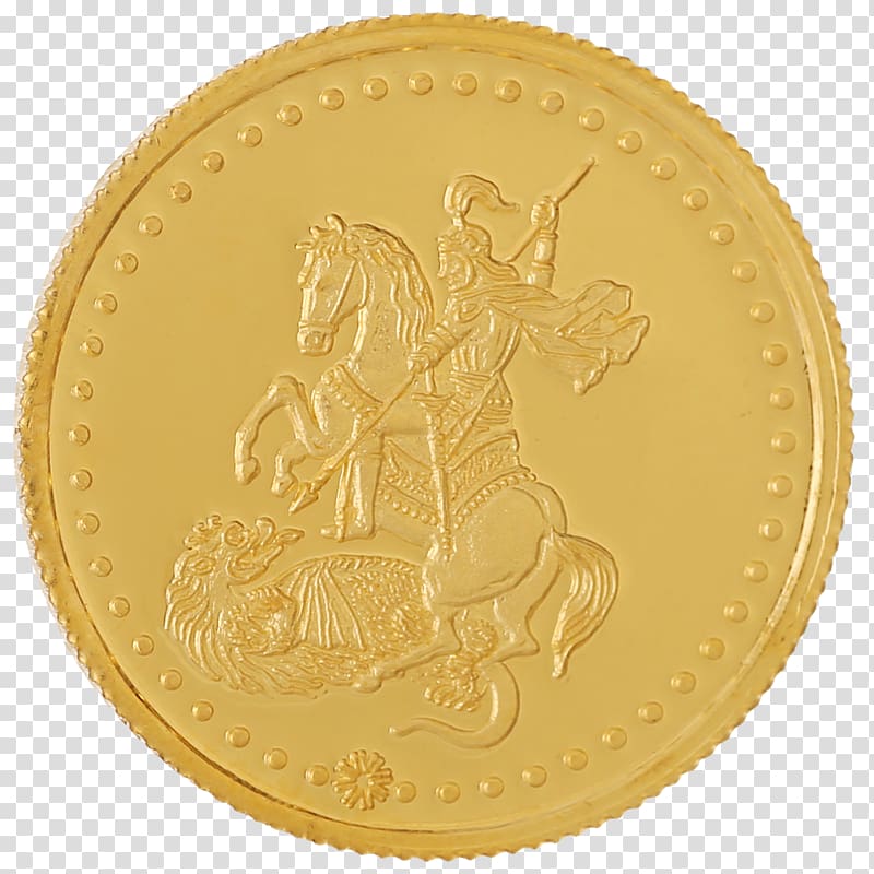 Gold coin Gold coin Money Precious metal, lakshmi gold coin transparent background PNG clipart
