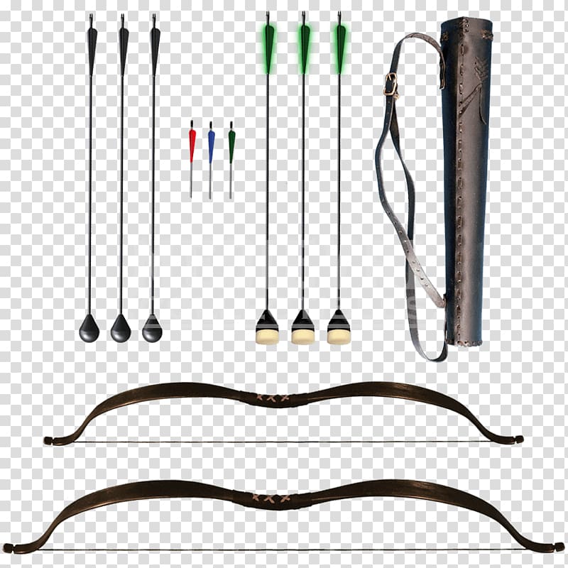 larp arrows Bow and arrow Quiver Archery, Celtic Style transparent background PNG clipart