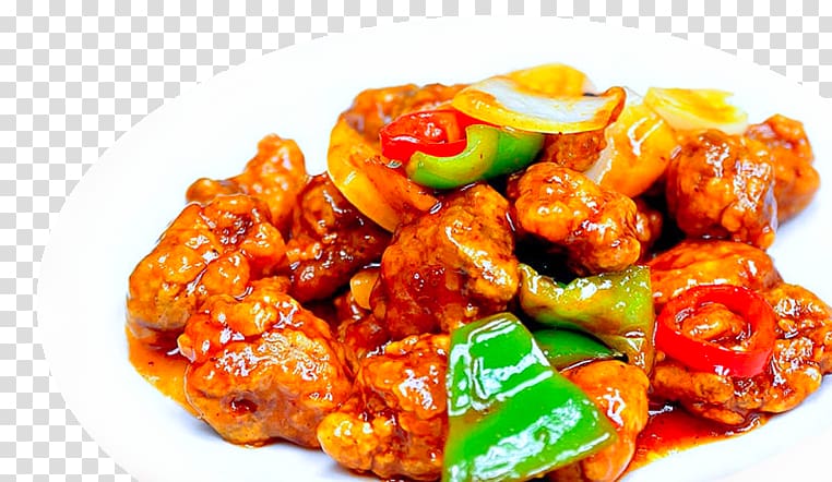 Chicken 65 Sweet and sour Indian Chinese cuisine Chef Orange chicken, sichuan pepper transparent background PNG clipart